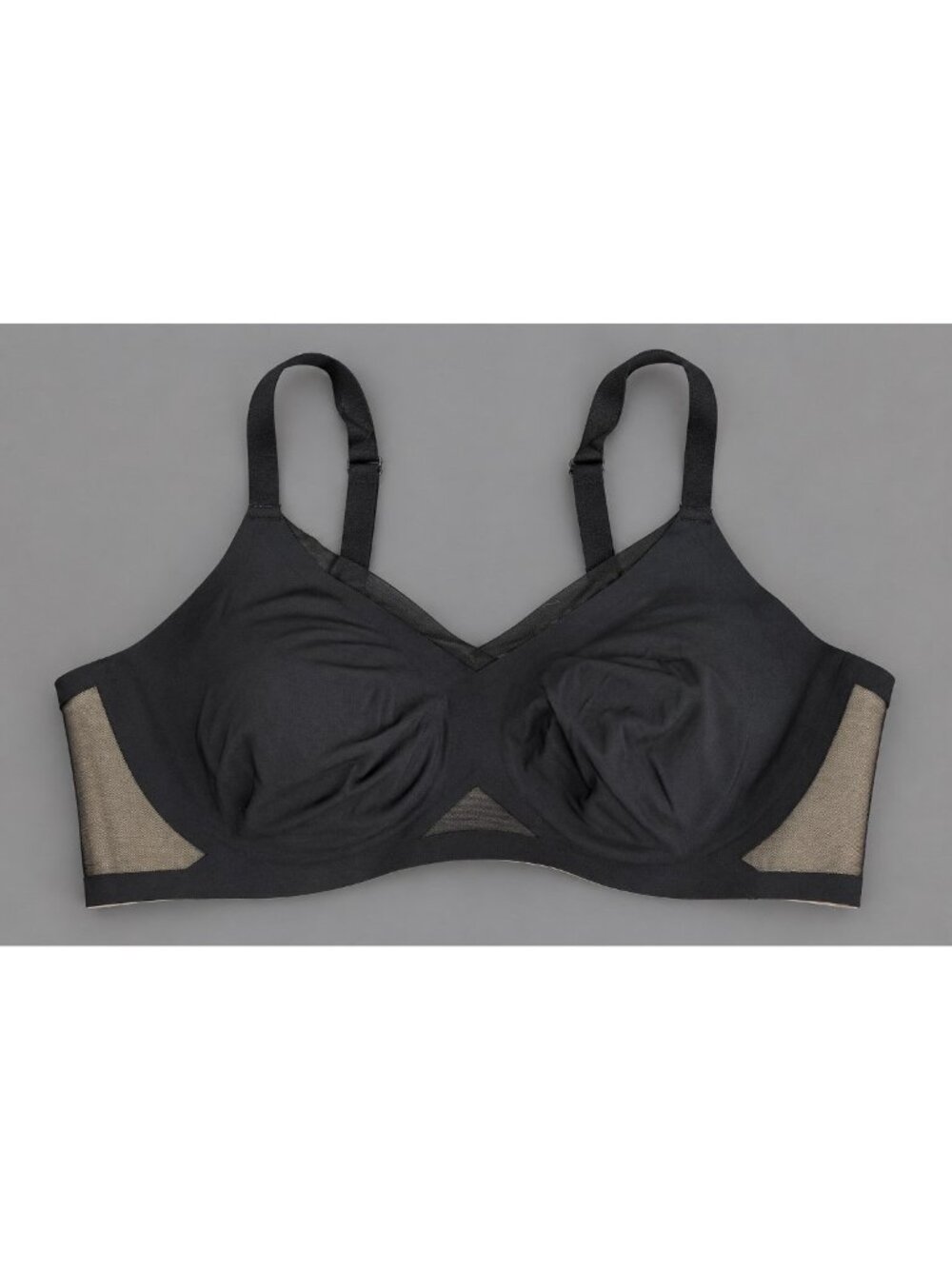 HONEYLOVE Size XL Black Wireless CrossOver Bra